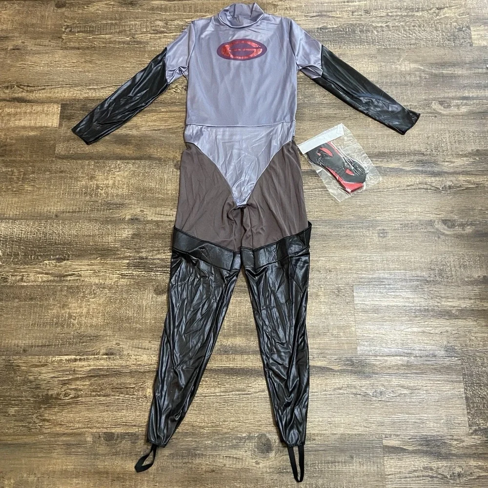 Incredibles 2 Elastigirl Costume Youth Large 10/12  3-Piece Halloween Pixar Hero - Picture 8 of 16